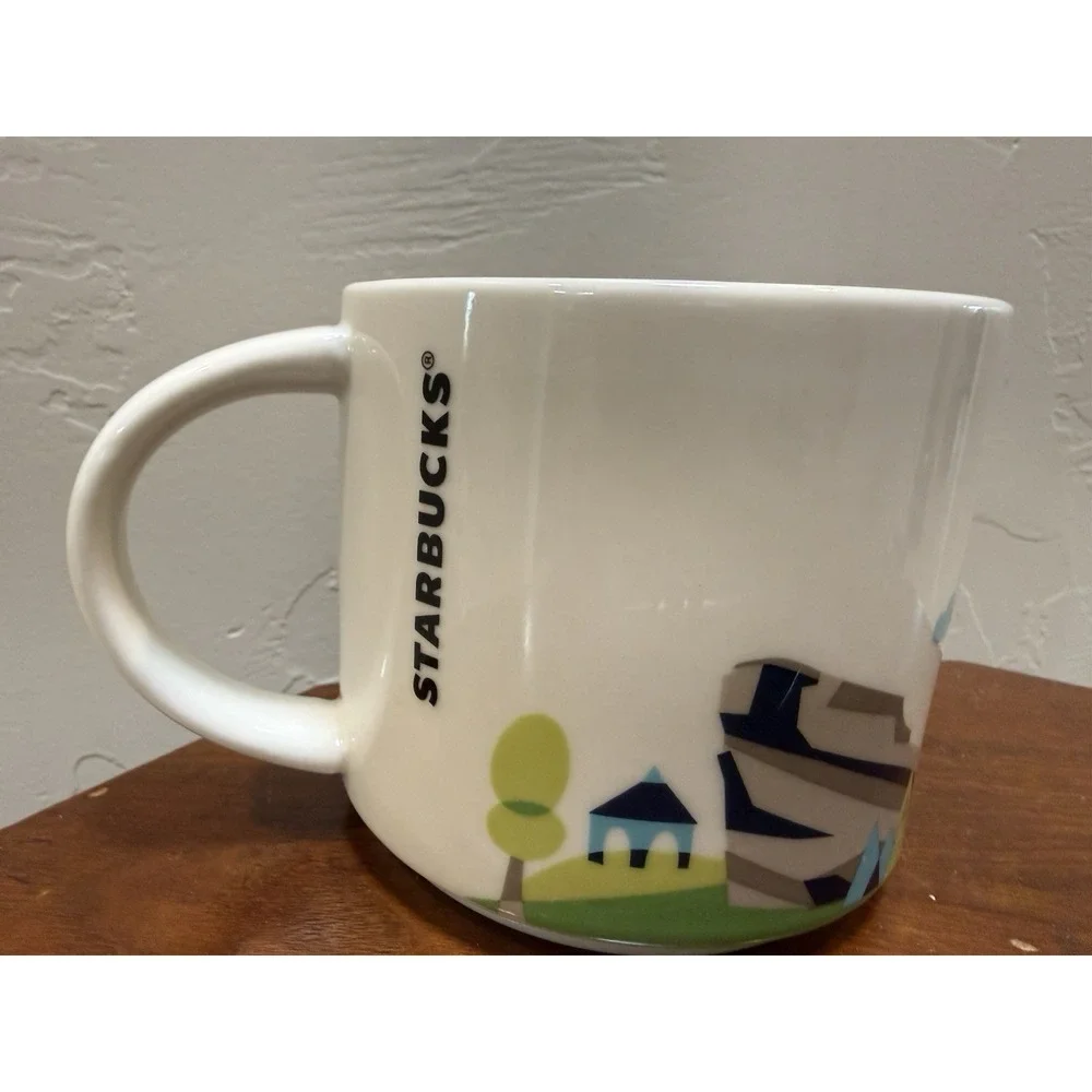 Starbucks You Are Here Denver Colorado 14 oz Coffee Mug YAH Discontinued 2014
